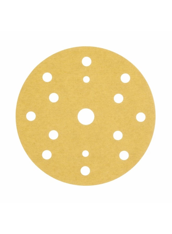 3M Hookit Coated Abrasive Disc 255P P320 Grit Golden 150 MM - Image 3